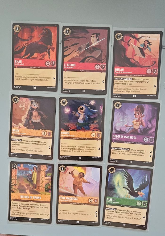 Lot cartes Lorcana - photo numéro 2