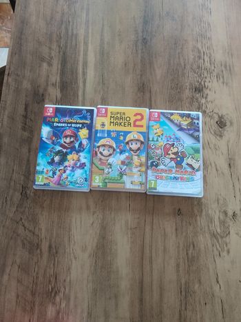 3 jeux Switch