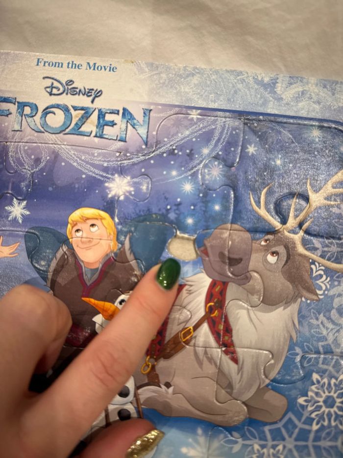 Lot puzzle reines des neiges - photo numéro 2