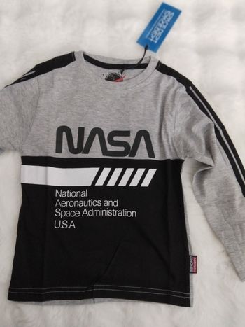 Tee-shirt manches longues Nasa, Beyond the rainbow, neuf