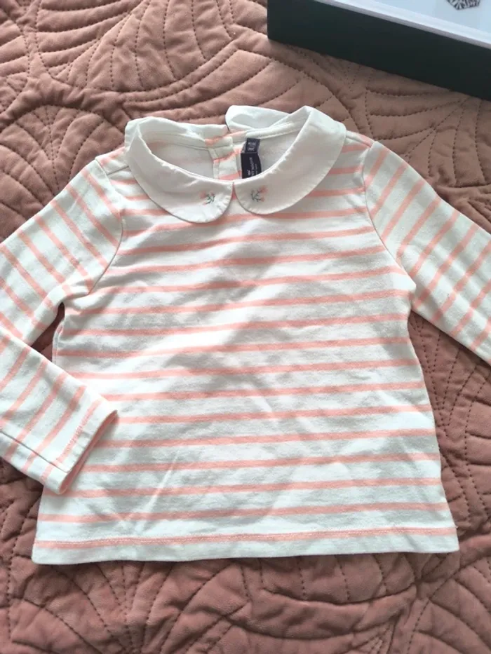Tee shirt manche longue sergent major 3 ans 98 cm - photo numéro 2
