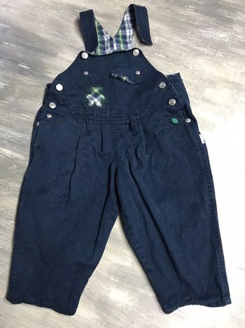 Salopette bleu marine