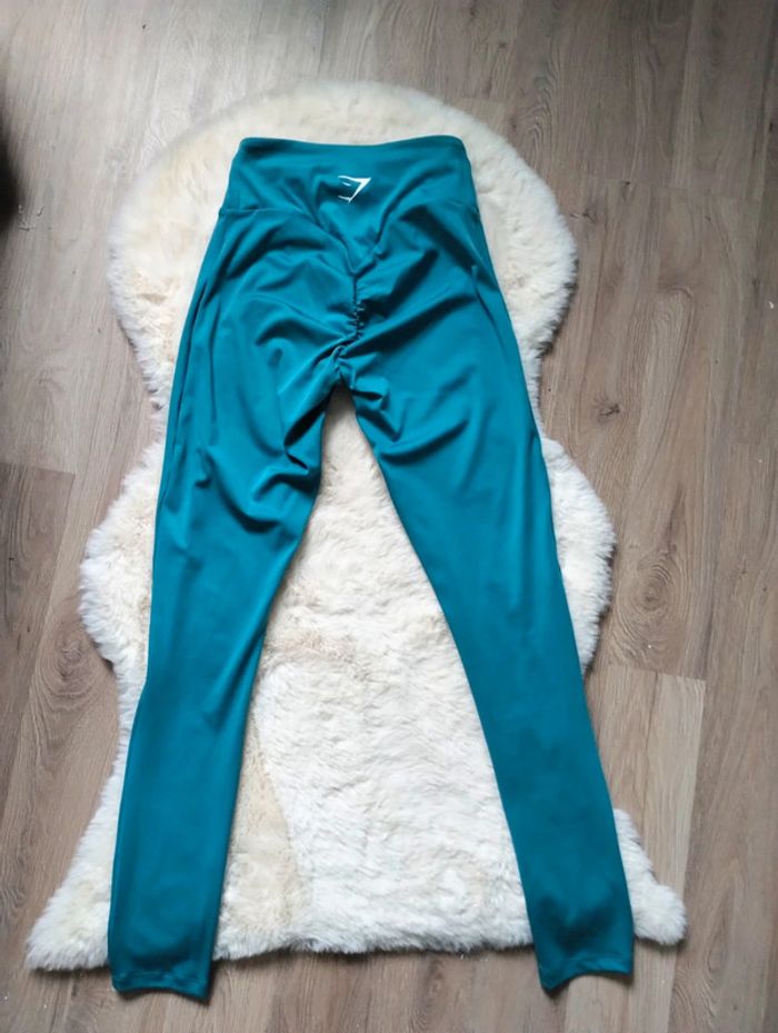 Gymshark legging turquoise taille S - photo numéro 5
