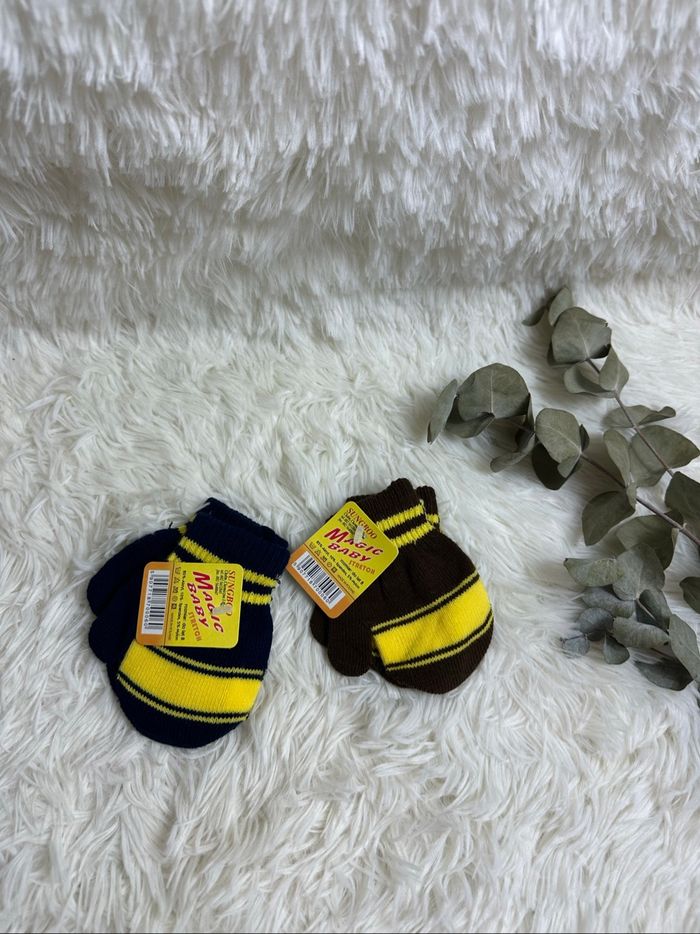 Lot de 2 paires de moufles Magic Baby