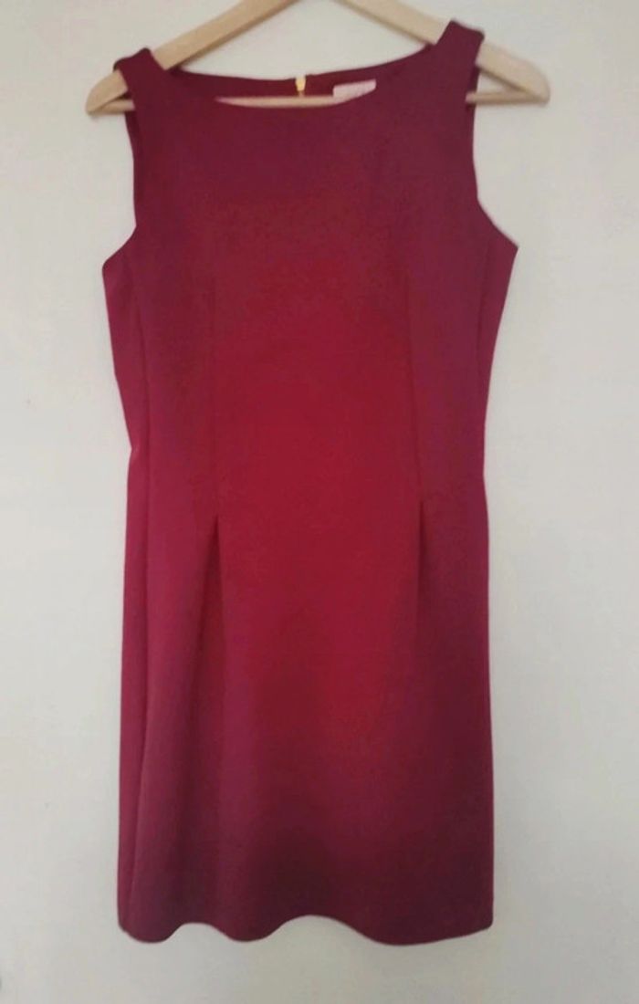 Robe bordeau femme