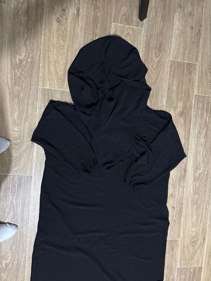 Robe abaya voile intégré - photo numéro 2