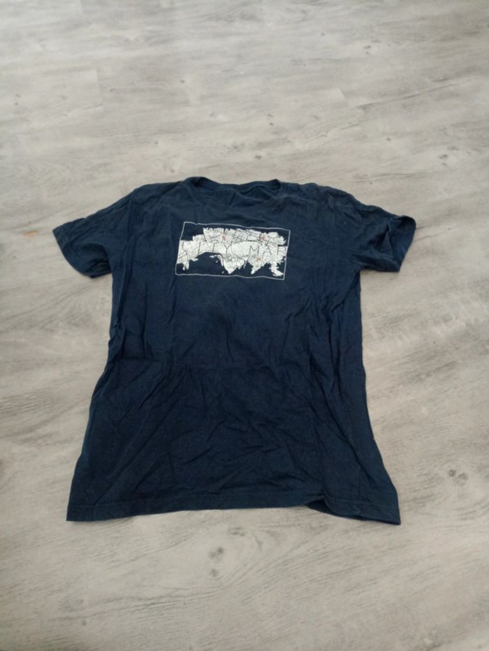 T-shirt bleu marine garçon 14 ans