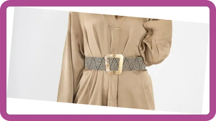 Ceinture élastique effet paille - Neuve avec étiquette - Taille unique - photo numéro 3
