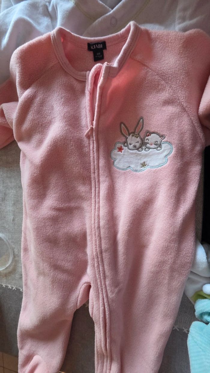 Lot 5 pyjamas 6 mois - photo numéro 4