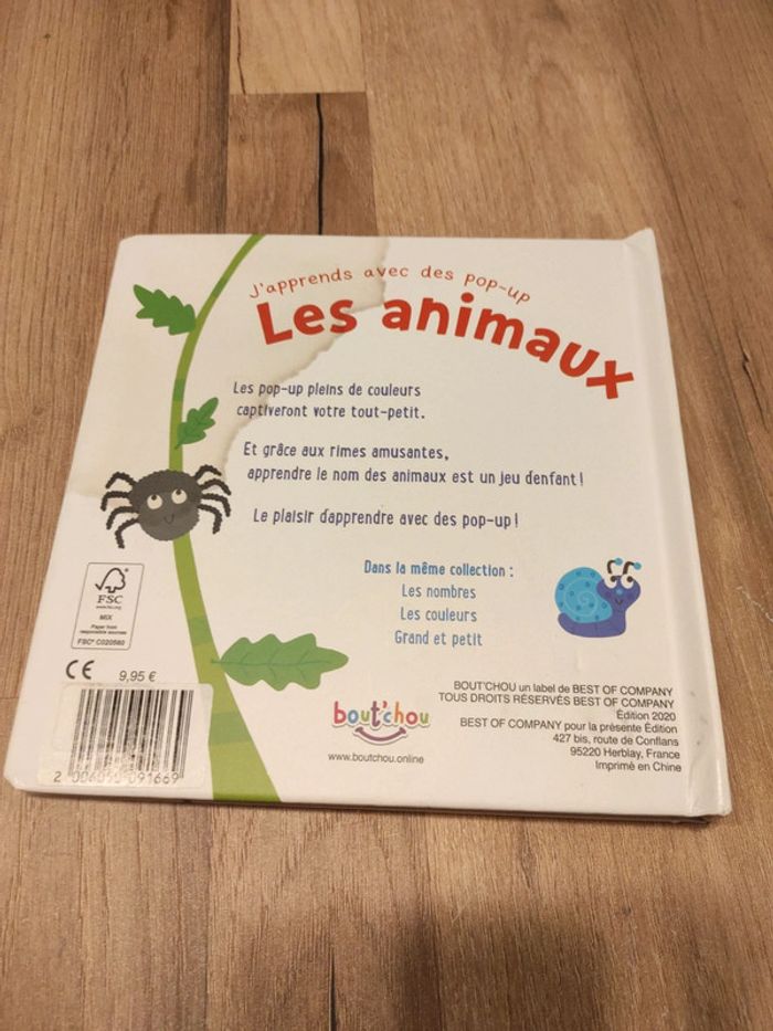 J'apprends avec les pop-up animaux - photo numéro 2