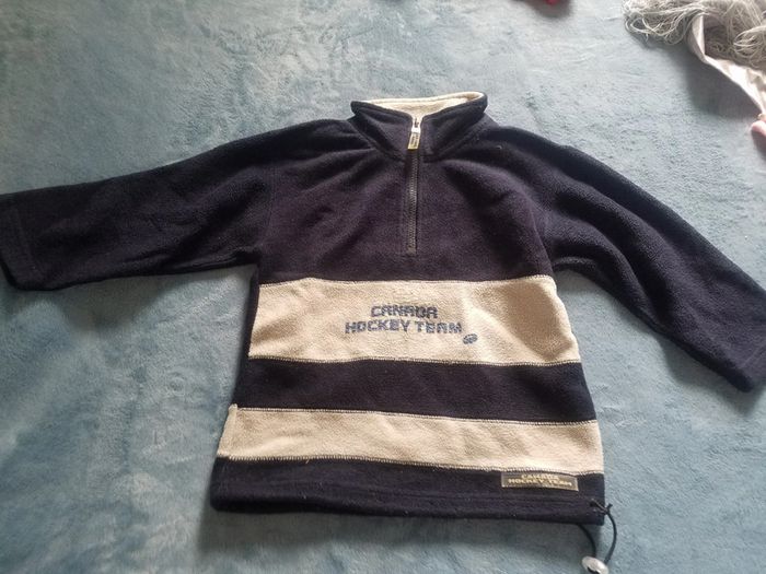 Pull polaire zippé 3 ans