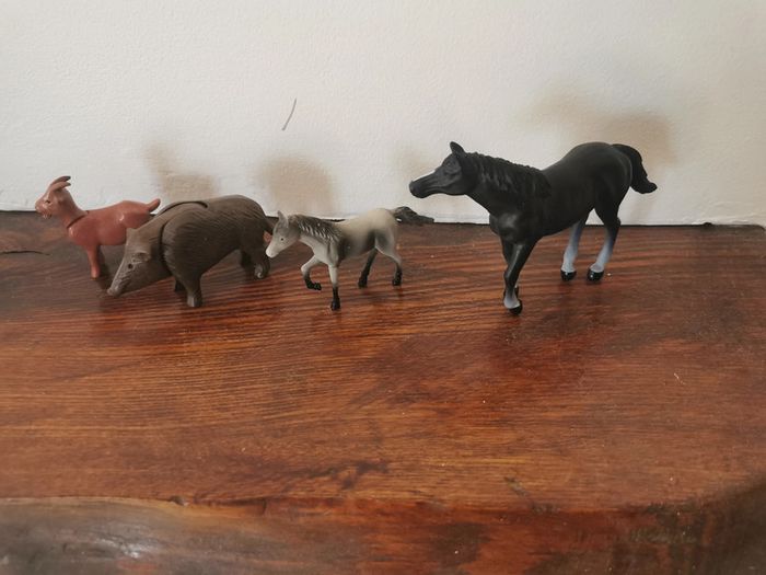 Figurines animaux en plastique lot de 4 - photo numéro 7