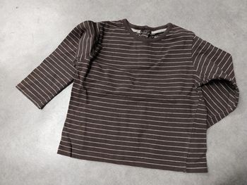 haut tee shirt manches longues garcon 18 mois