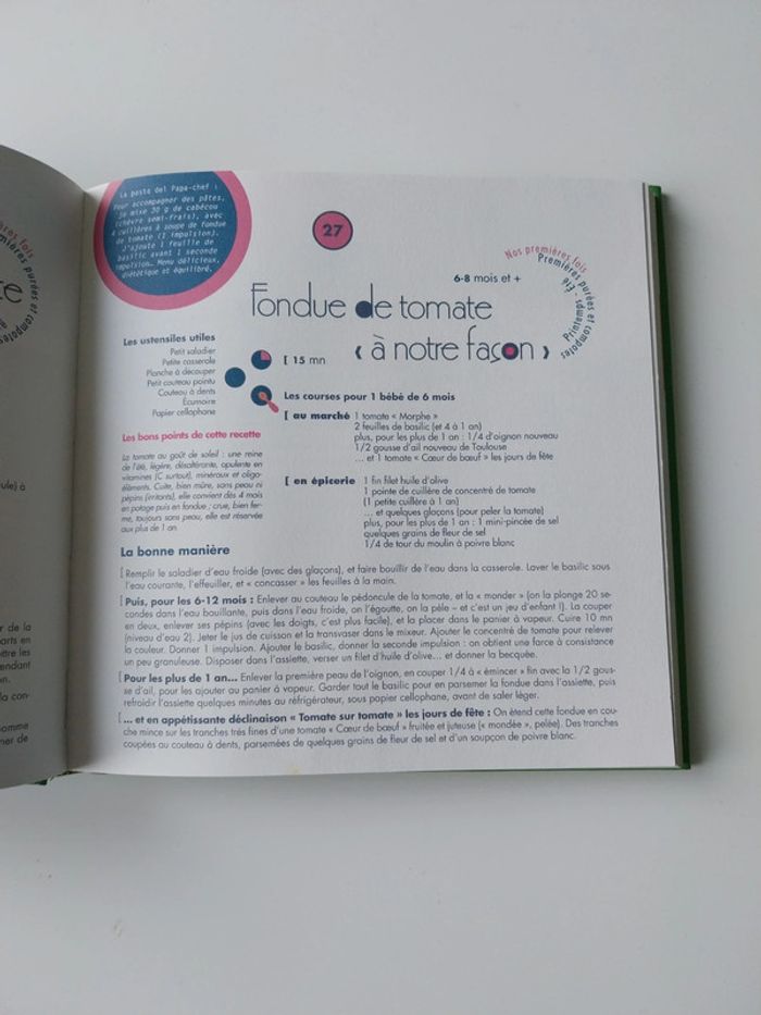 Ĺivre recette baby cook book - photo numéro 4