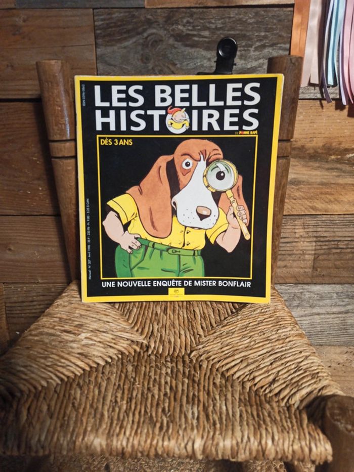 Livre revue les belles histoires Une nouvelle enquête de mister bonflair tbe - photo numéro 2