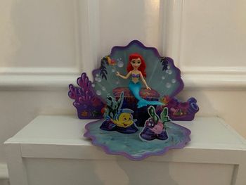 Figurine coquillage ariel la petite sirène