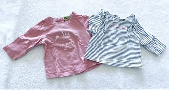 Lot de 2 tee-shirts manches longues « tape à l’œil » 3 mois