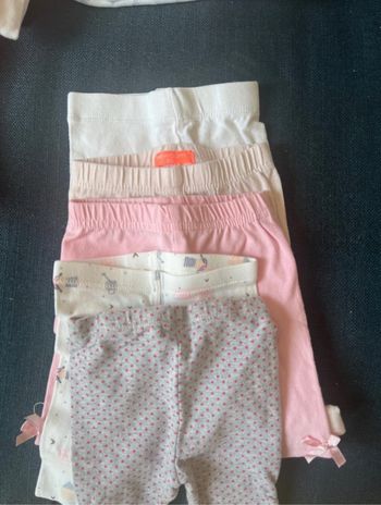 Lot petits pantalons bébé fille
