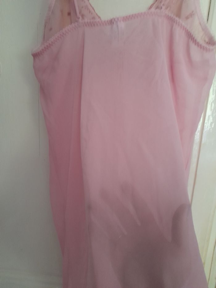 Nuisette rose transparente, marque A demi-mot, taille 48 - photo numéro 5