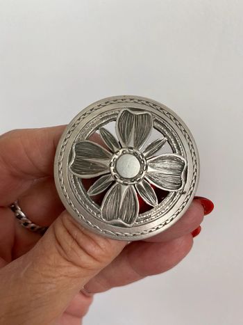 Broche ronde 4,4 de diamètre années 50