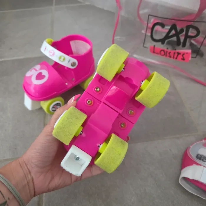 Patin à roulettes rollers avec protection - photo numéro 5