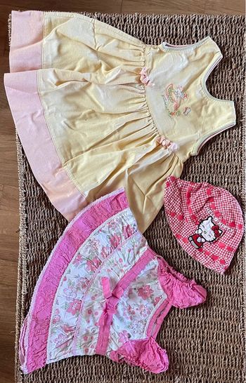 Lot 3 pcs été fille