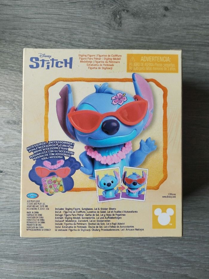 Figurine de Coiffure Stitch + Accessoires - photo numéro 3