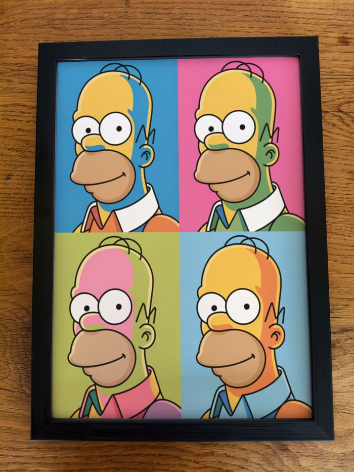 Affiche A4 pop art colorée – déco fun chambre enfant / ado - photo numéro 3