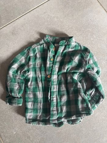 Chemise à carreaux