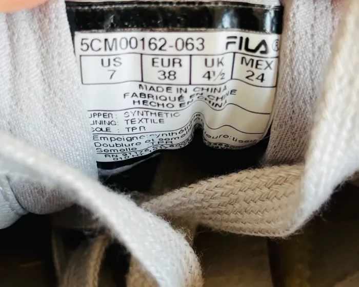 Basket Fila vintage 38 - photo numéro 5