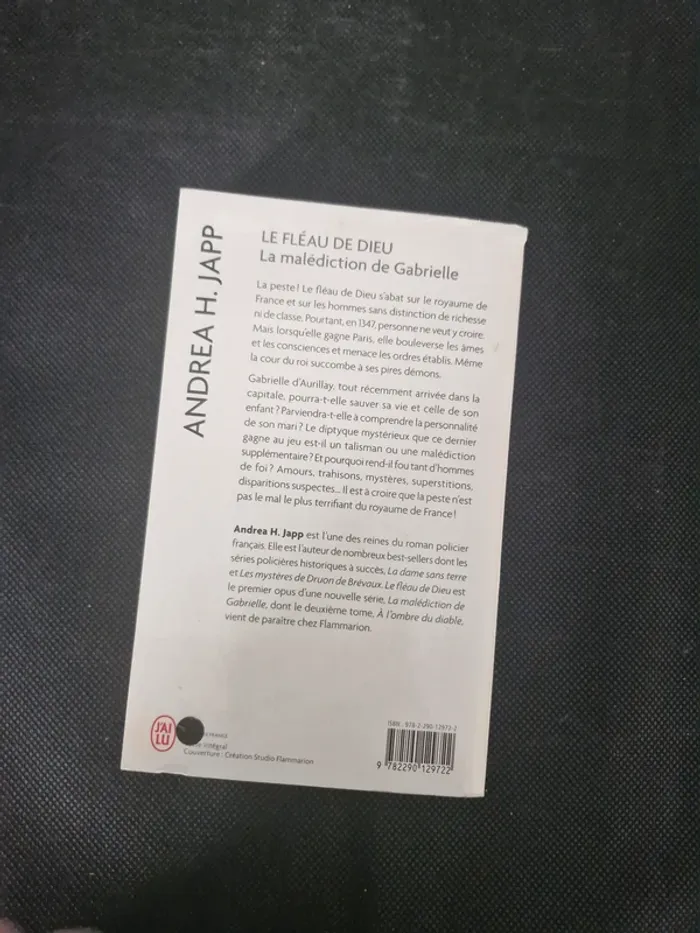 La Malédiction De Gabrielle - Tome 1 - Le Fléau De Dieu - Andrea H. Japp - photo numéro 6