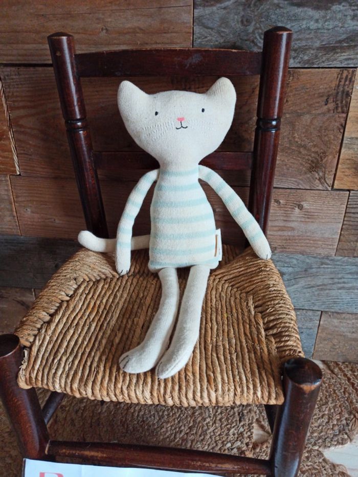 peluche meri meri Chester le chat tbe - photo numéro 2