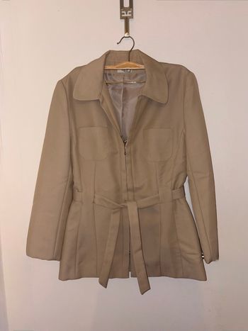 Veste beige femme ici & maintenant taille S en très bon état