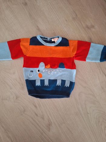 Pull coloré DPAM 3 mois