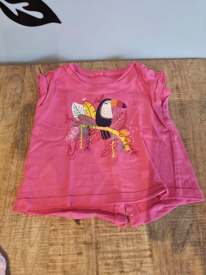 Lot de 5 Tee-shirt manches courtes 6 mois - photo numéro 10