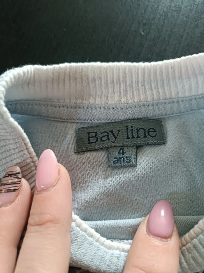 Tee shirt Bay line 4 ans - photo numéro 3
