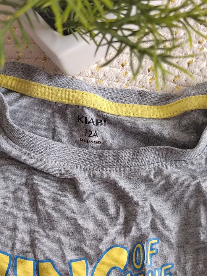 Tee shirt + short Kiabi - Taille 12 ans - photo numéro 4