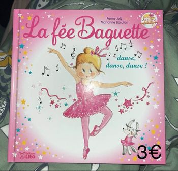 Livre « La fée baguette » - très bon état 