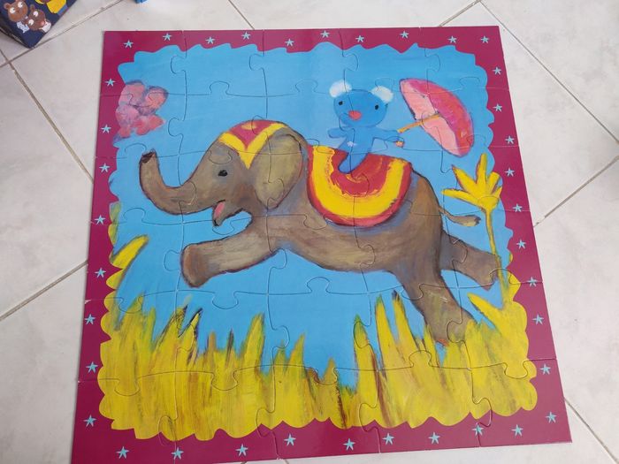 Puzzle grosses pièces complet très bon état