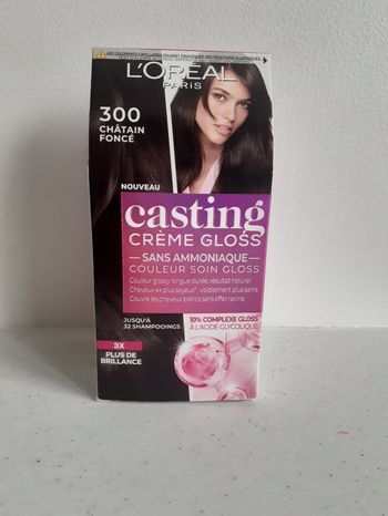 Coloration casting creme gloss 300 châtain foncé