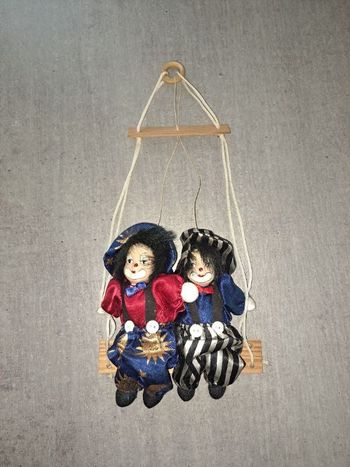 Lot de clown en porcelaine