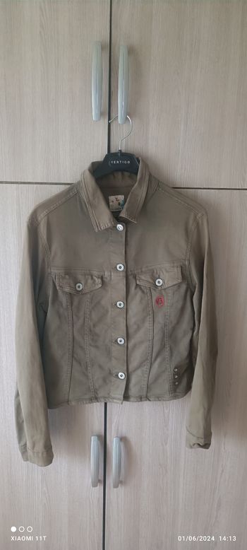 Veste femme taille 34/36 kaki