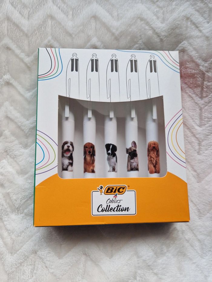 Stylo bic chiens