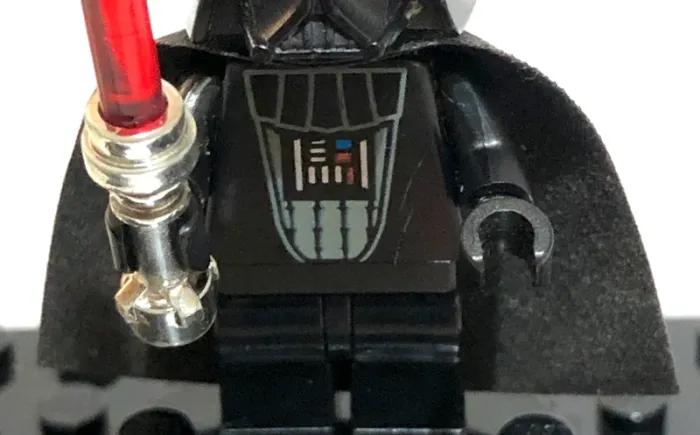 LEGO Star Wars episode V - Darth Vader, light gray head - photo numéro 9