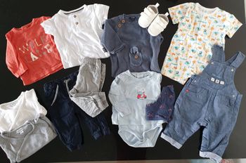 Lot vêtements bébé garçon