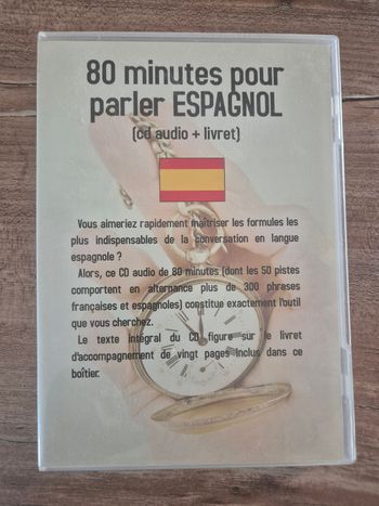 CD 80 minutes pour parler Espagnol