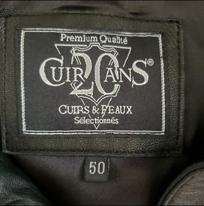 Magnifique veste en cuir Cuirs et Peaux Associés taille 50 - photo numéro 3
