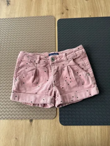 Short en velours