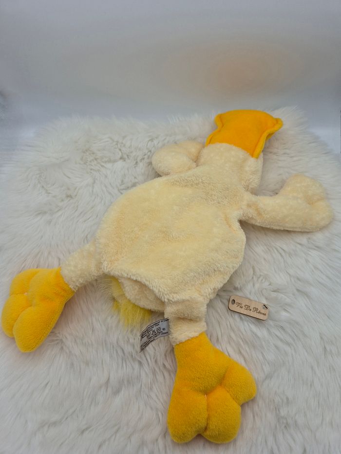 Doudou peluche canard canneton jaune Anna Club Plush - photo numéro 5
