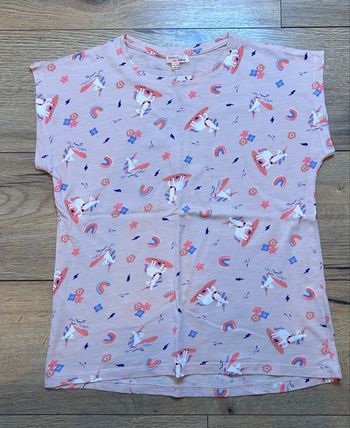 🌸 Tee-shirt licorne Du Pareil au Même – 10 ans 🌸